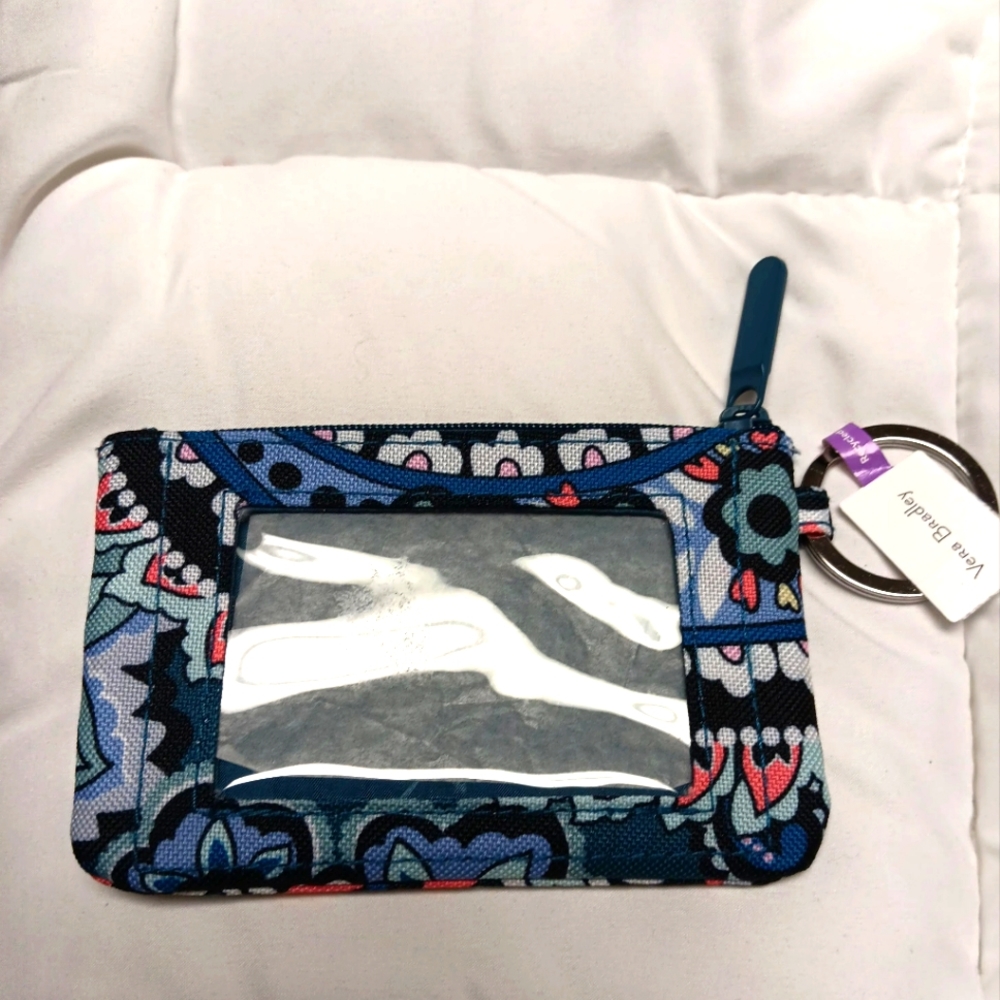 Vera Bradley Lighten up Key Ring and ID Case NWT